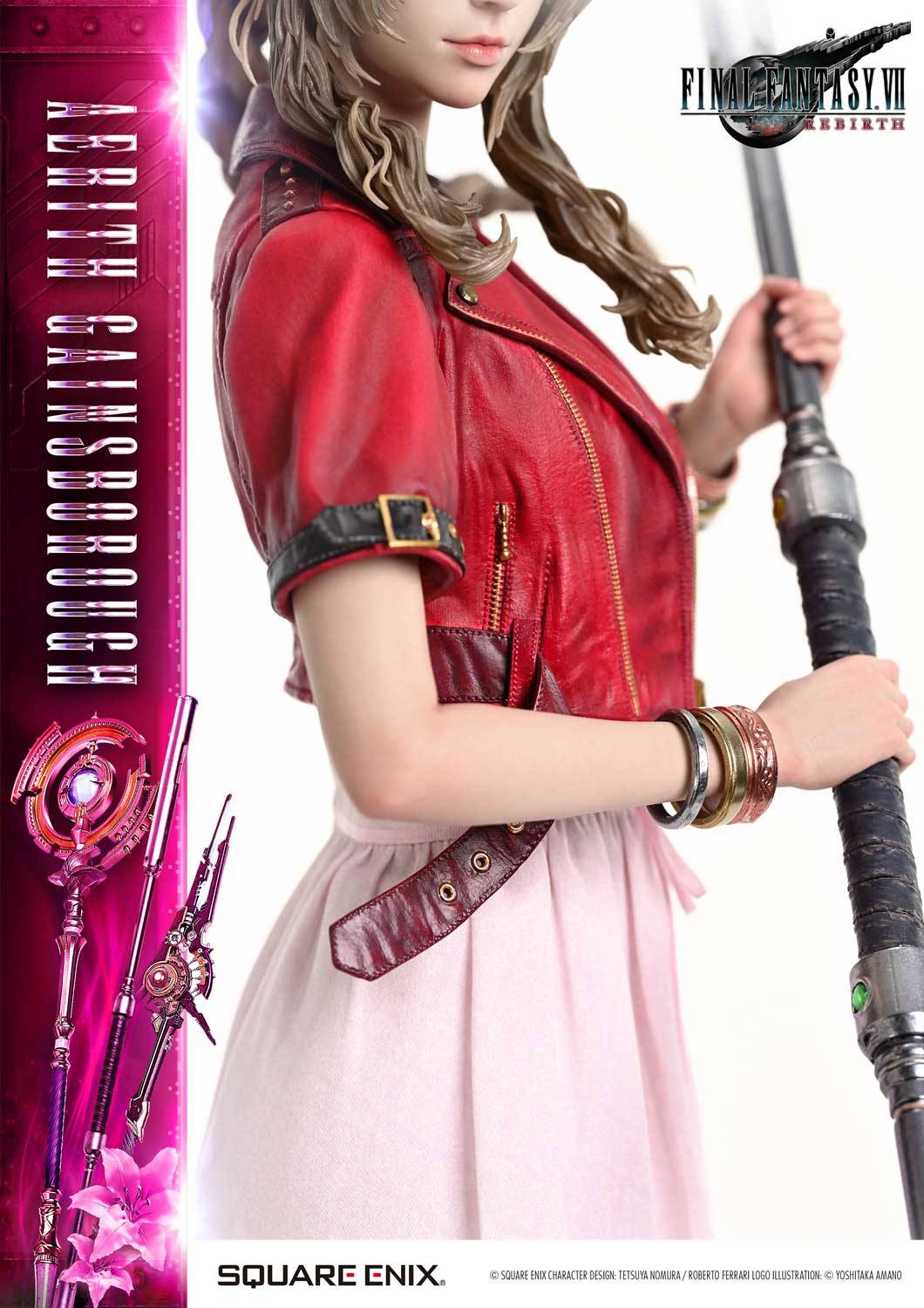 Square Enix Final Fantasy VII Rebirth Aerith Gainsborough Statue