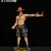 Stand Studio One Piece Ace Statue