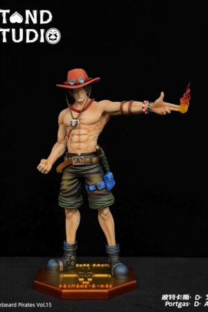 Stand Studio One Piece Ace Statue