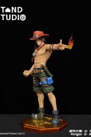 Stand Studio One Piece Ace Statue