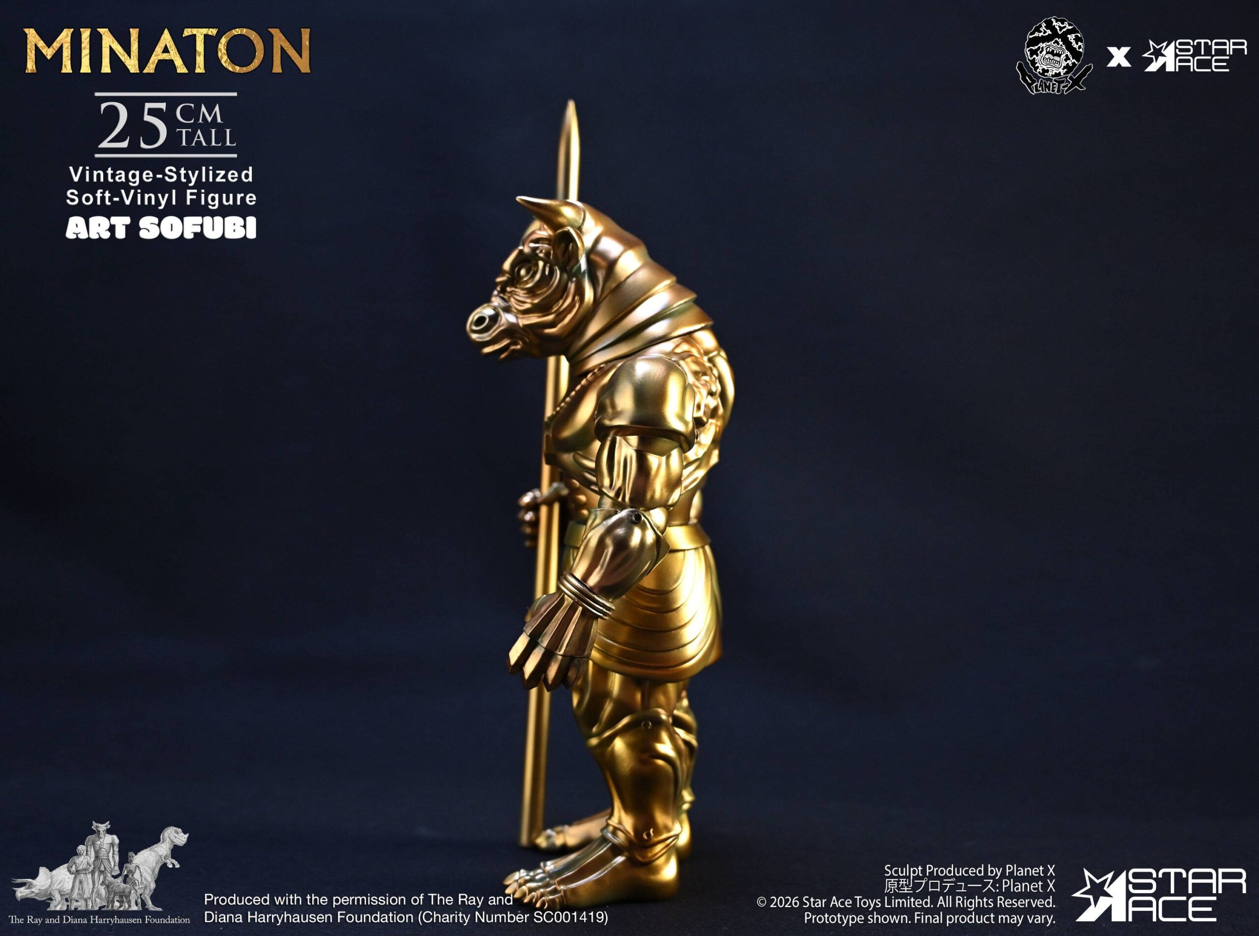 Star Ace Toys X Planet X Sinbad and the Eye of the Tiger Minaton Figure