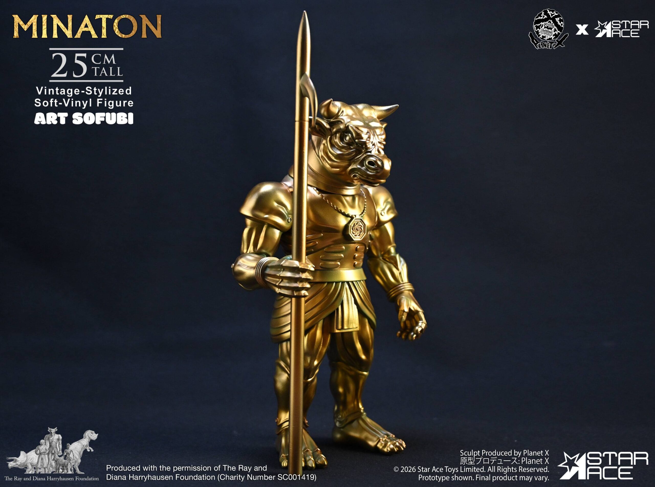 Star Ace Toys X Planet X Sinbad and the Eye of the Tiger Minaton Figure