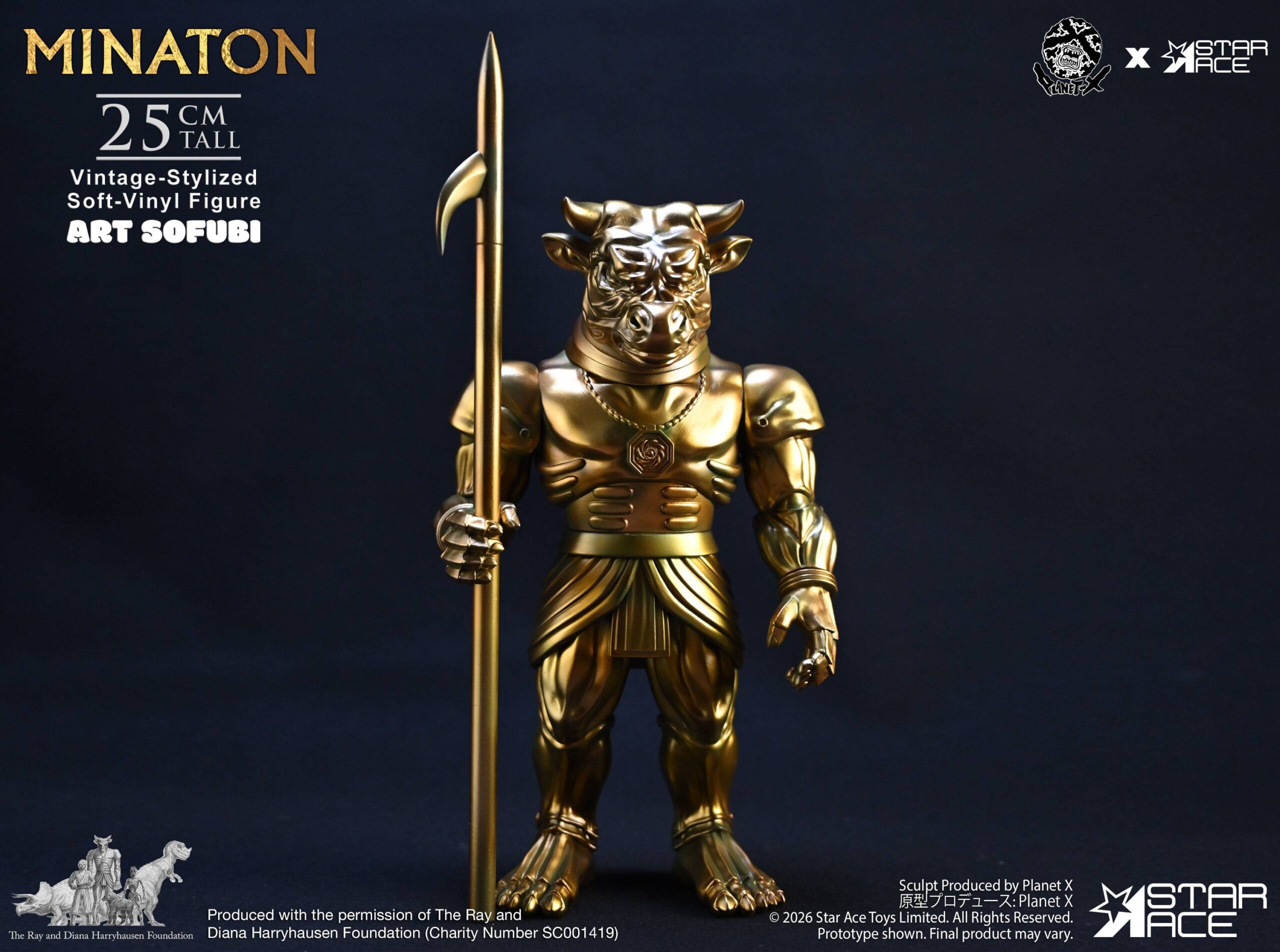 Star Ace Toys X Planet X Sinbad and the Eye of the Tiger Minaton Figure