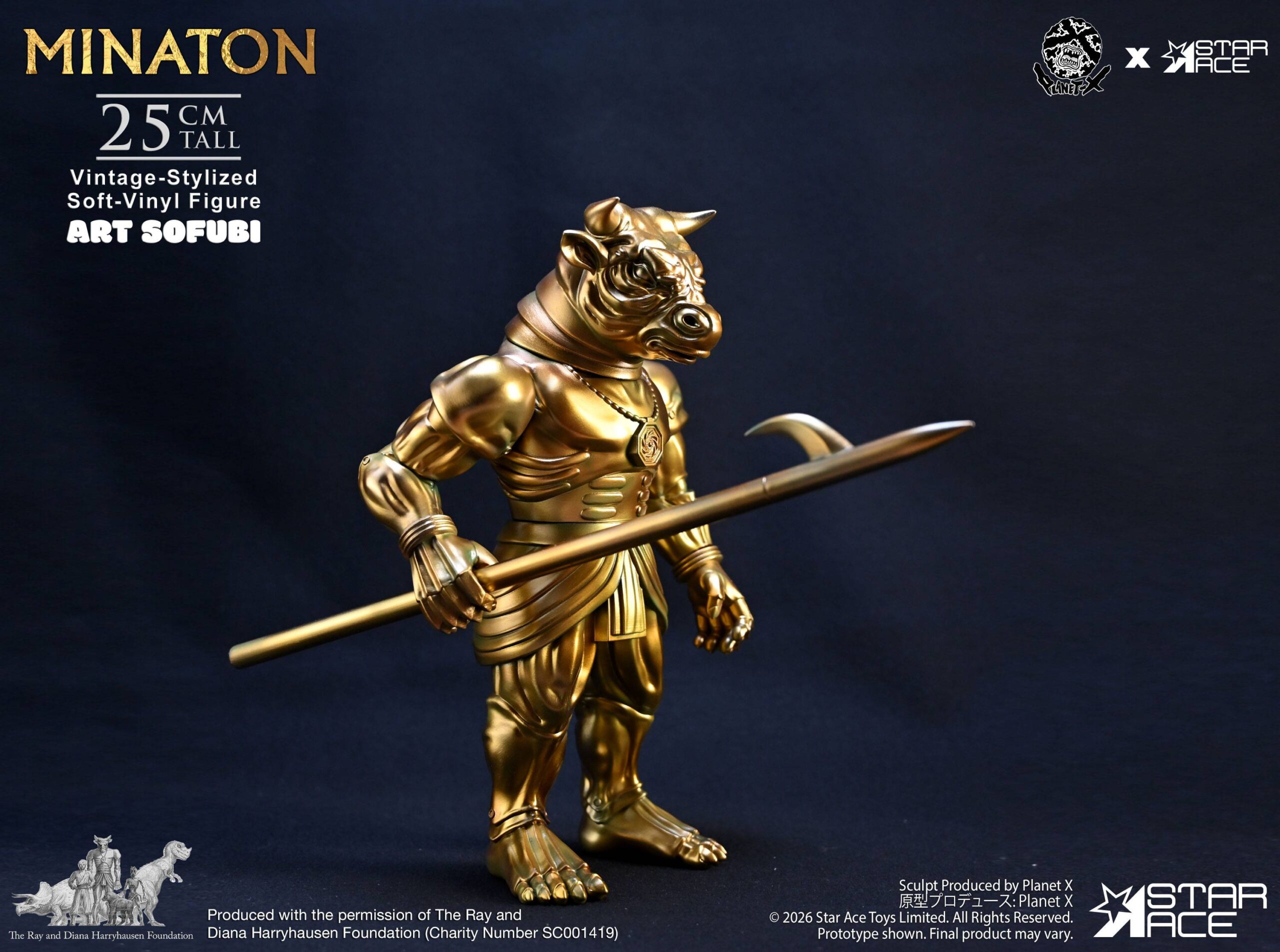 Star Ace Toys X Planet X Sinbad and the Eye of the Tiger Minaton Figure