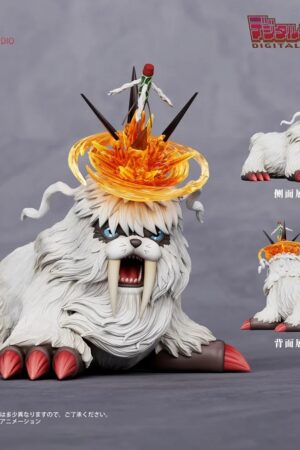 T1 studio Digimon Ikkakumon Statue