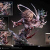 THE ONE THE ONLY Attack on Titan Attack Titan Eren Yeager & Female Titan Annie Leonhart Statue