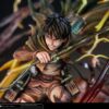 THE ONE THE ONLY Attack on Titan Attack Titan Eren Yeager & Female Titan Annie Leonhart Statue