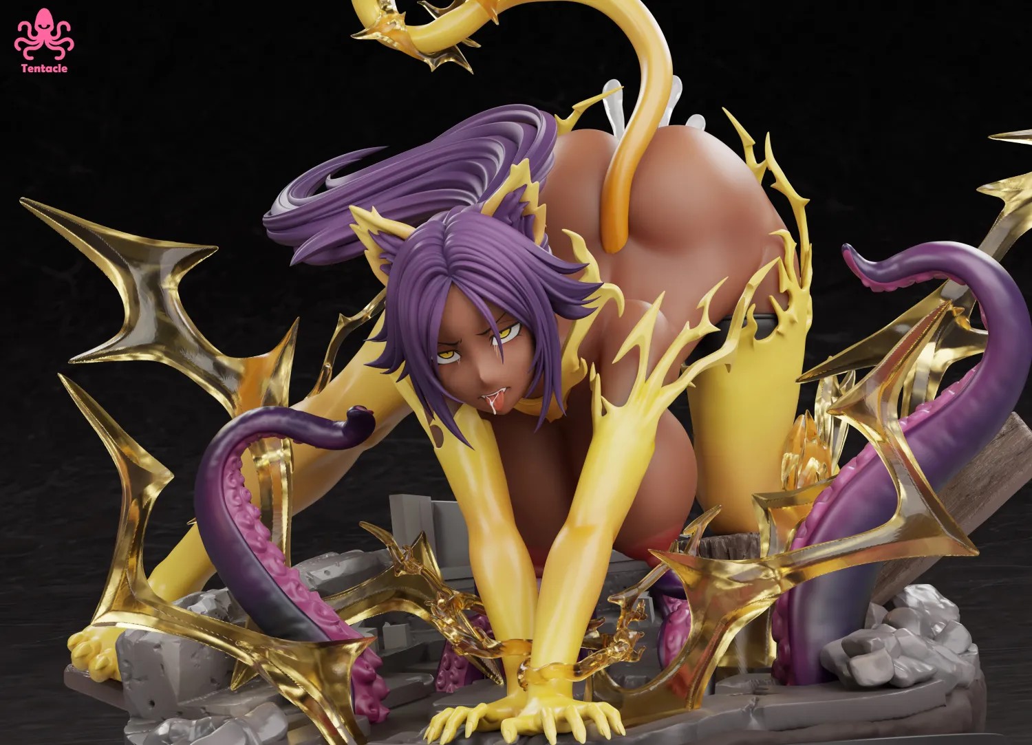 Tentacle Studio Bleach Yoruichi Shihōin Statue