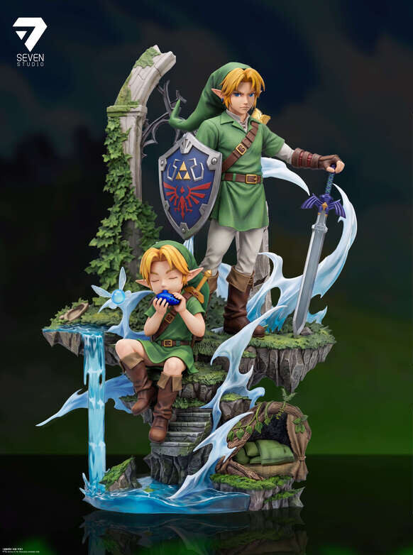 The Legend of Zelda: Ocarina of Time Link 1/6 Scale Statue – Seven Studio