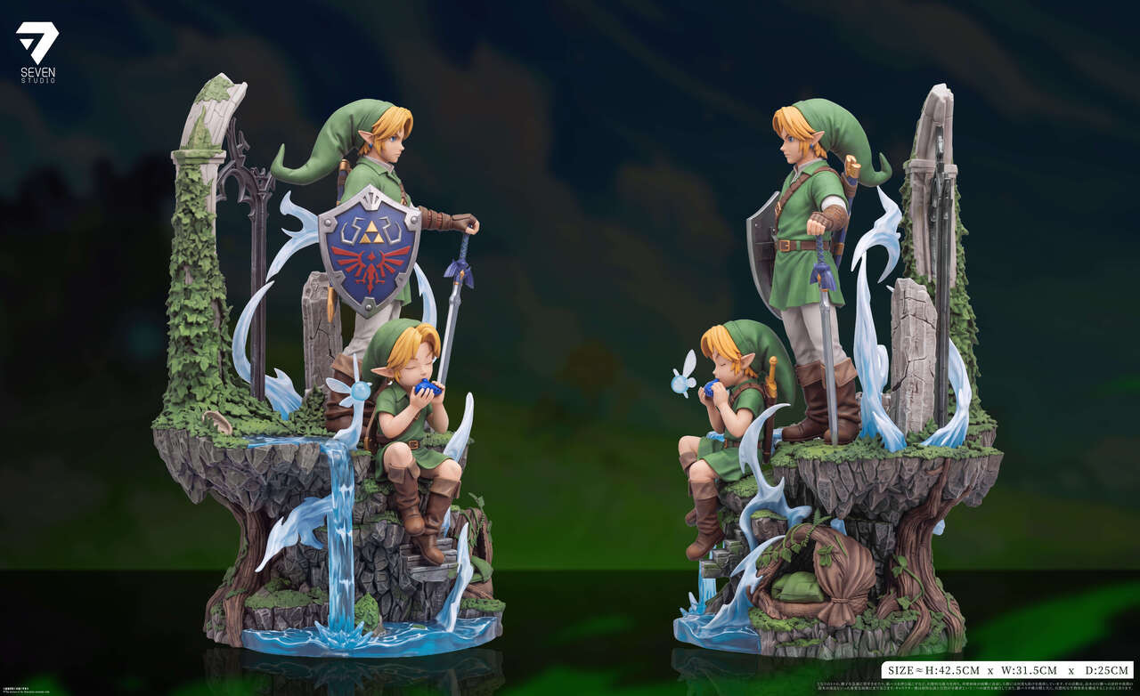 The Legend of Zelda: Ocarina of Time Link 1/6 Scale Statue – Seven Studio - Image 3