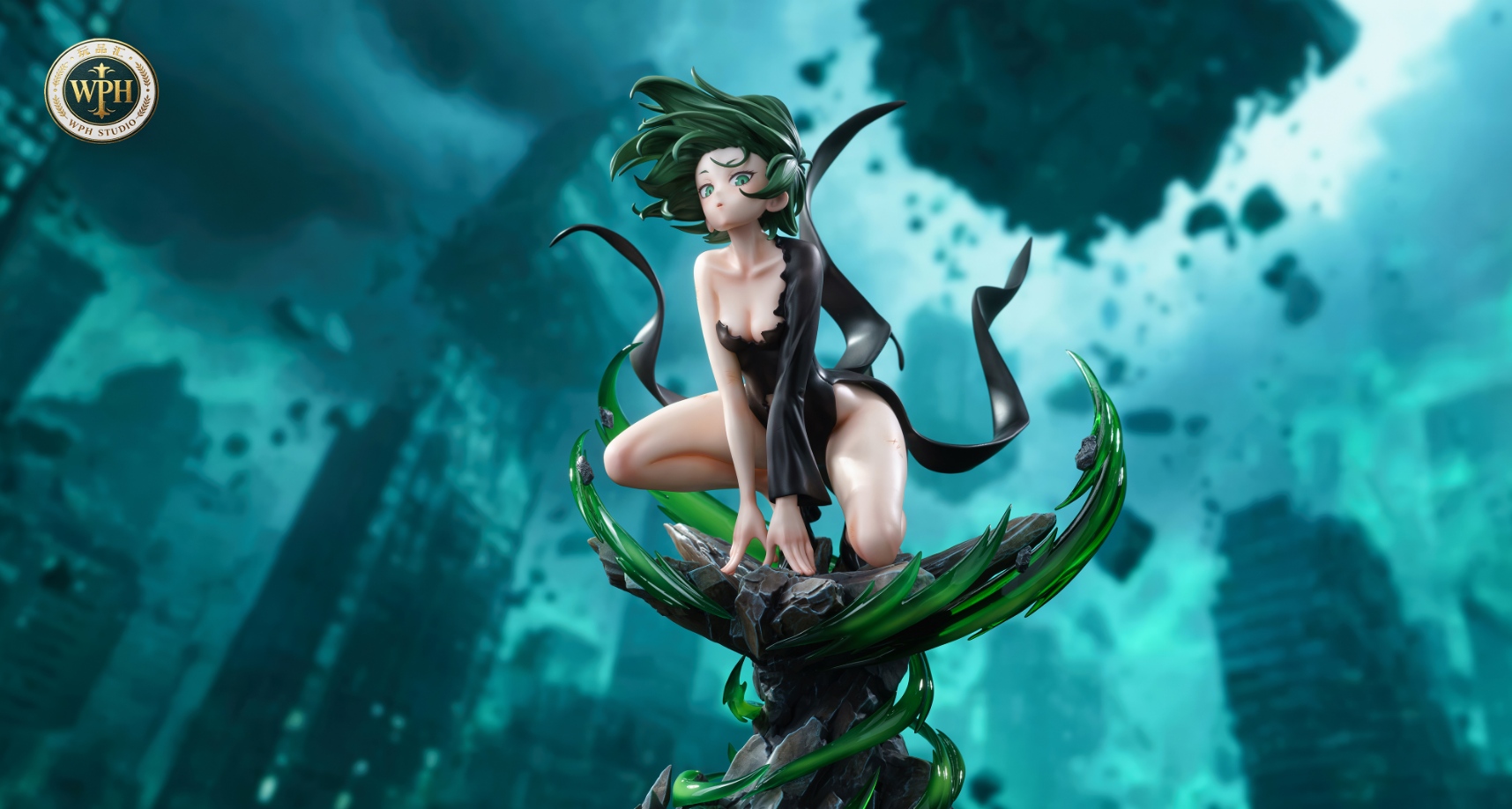 W-P-H Studio One-Punch Man Tatsumaki Statue