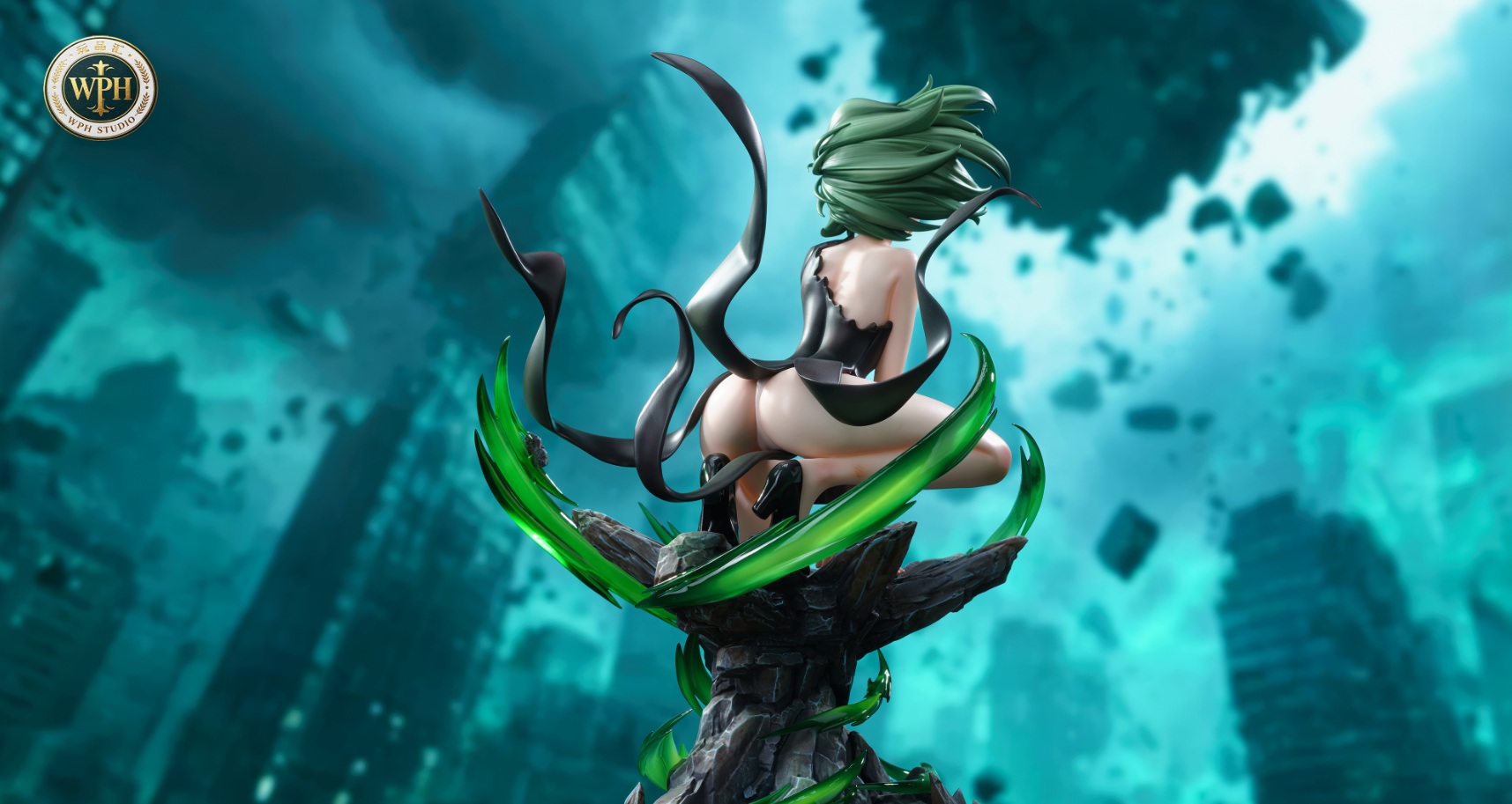W-P-H Studio One-Punch Man Tatsumaki Statue
