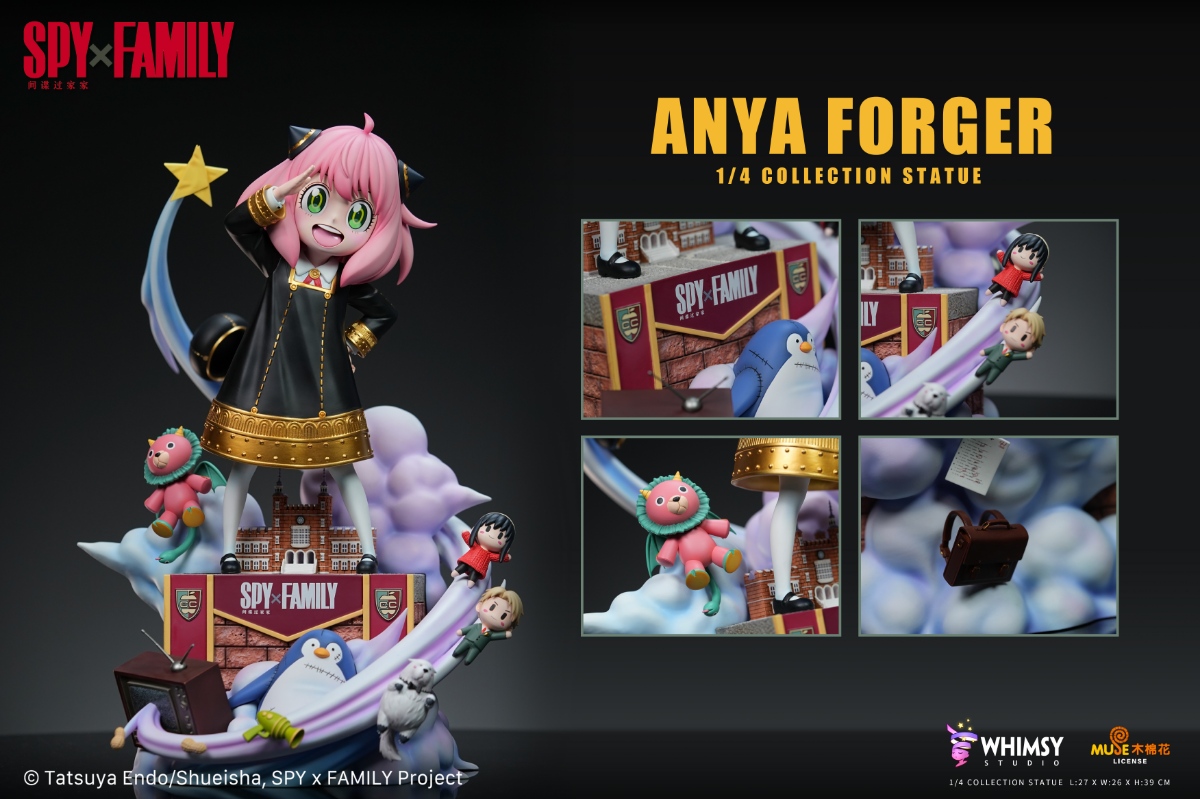 WHIMSY Studio Spy×Family Anya Forger Statue