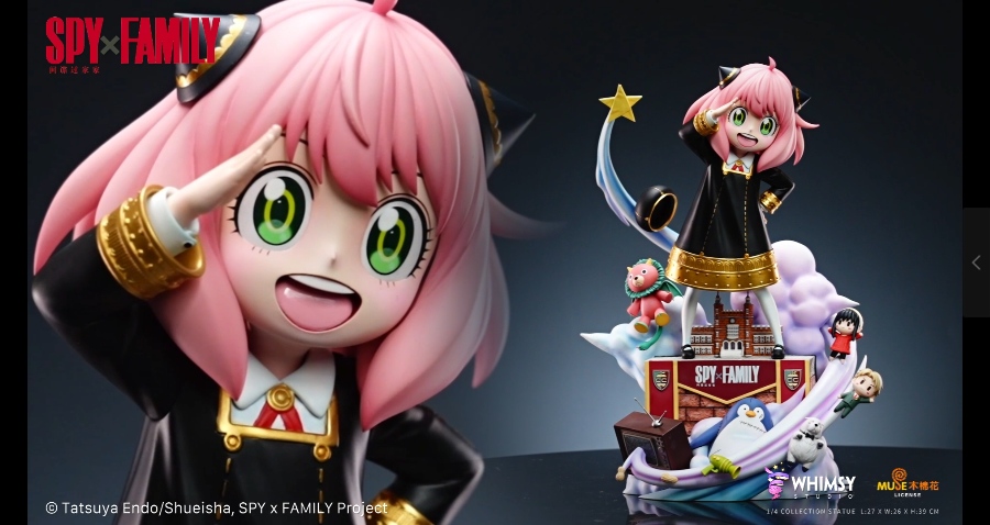 WHIMSY Studio Spy×Family Anya Forger Statue
