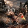 WM Studio Attack on Titan Cart Titan Statue