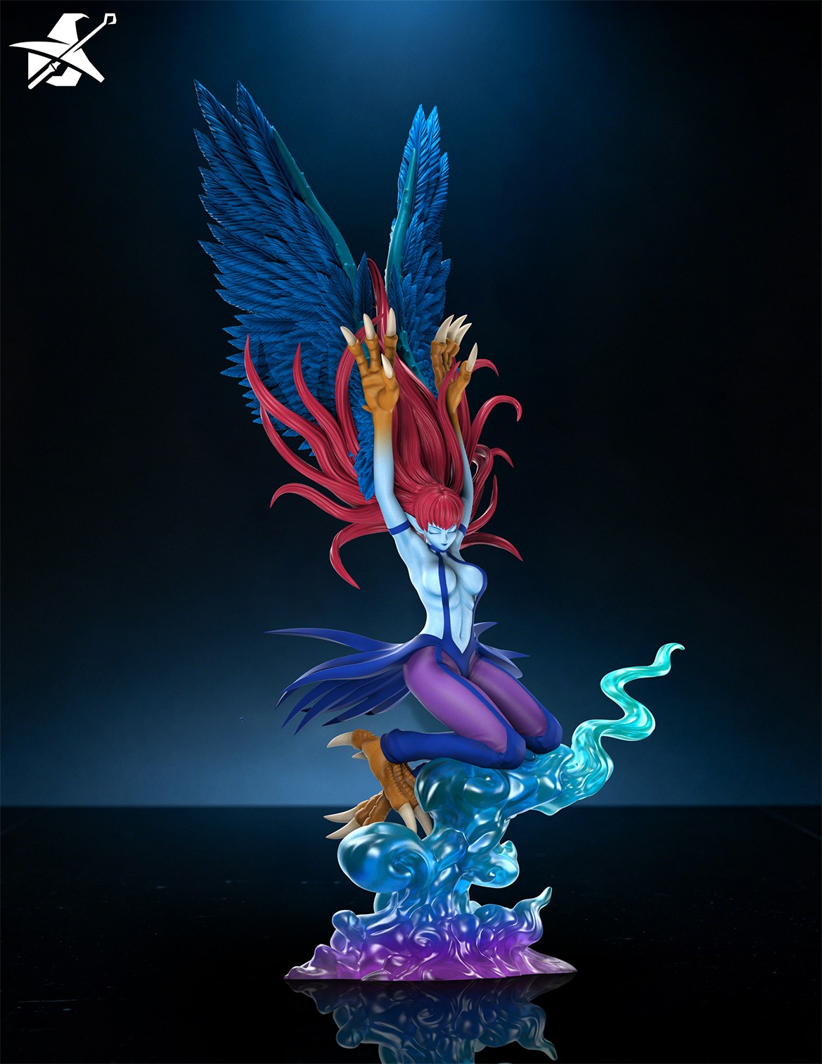 Wu Shi Mo Wan Studio Yu-GI-Oh Harpie Lady Statue