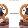 WuYu Studio Kiki’s Delivery Service Jiji & Lily Statue