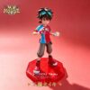 X7-HOUSE Studio Digimon Taiki Kudo & Kiriha Aonuma & Nene Amano Statue