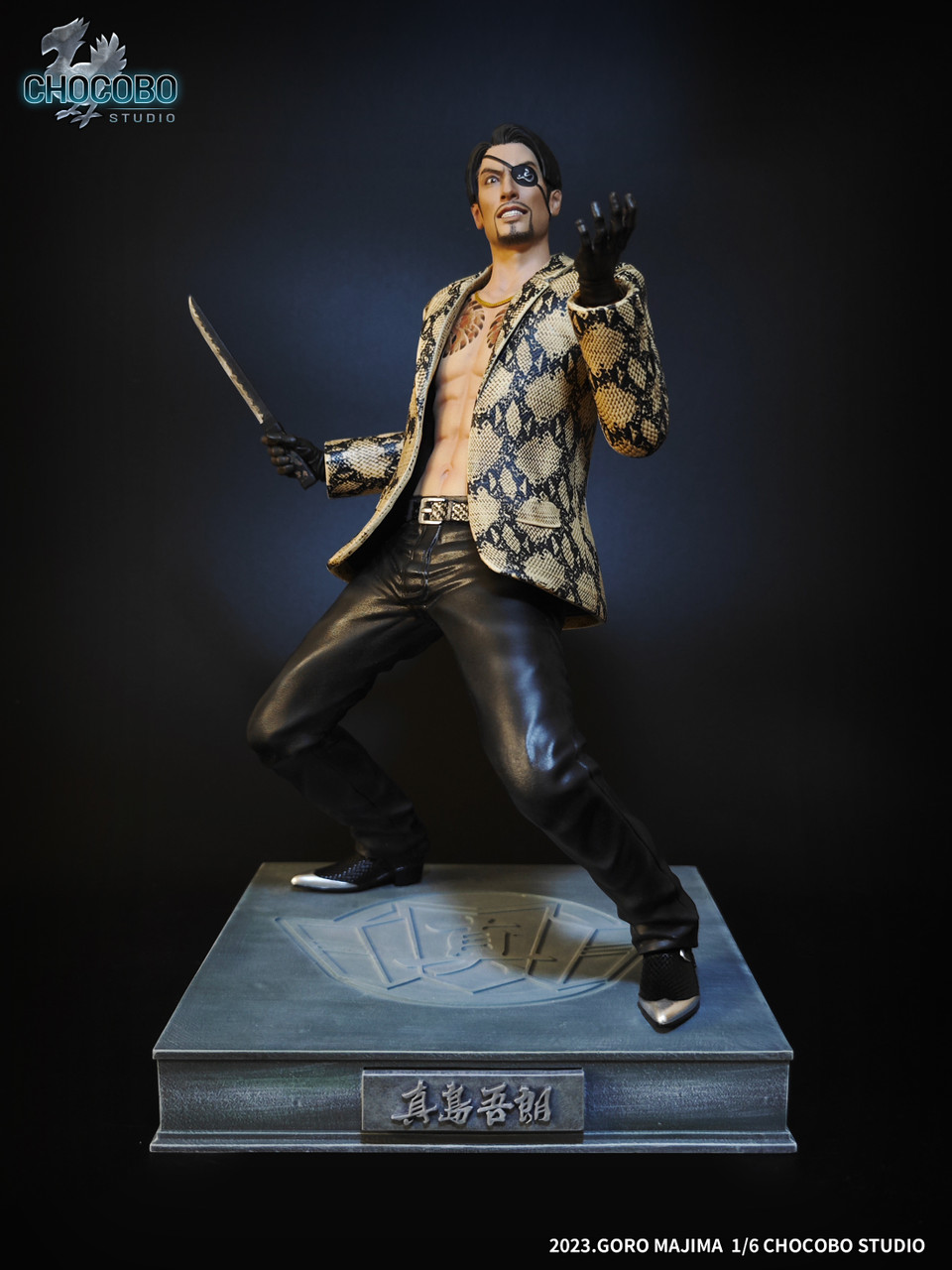 Yakuza – Goro Majima 1/6 Scale TOPGK Statue – Chocobo Studio - Image 2