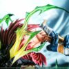 Yi Shou Studio Dragon Ball Z Broly vs Goku & Vegeta Statue