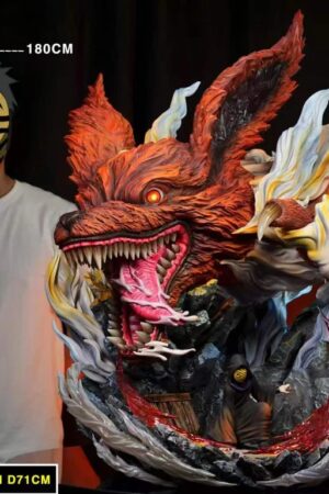 Yuan Huo Studio Naruto Kurama / kyuubi Uchiha Obito Statue