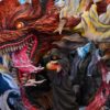 Yuan Huo Studio Naruto Kurama / kyuubi Uchiha Obito Statue