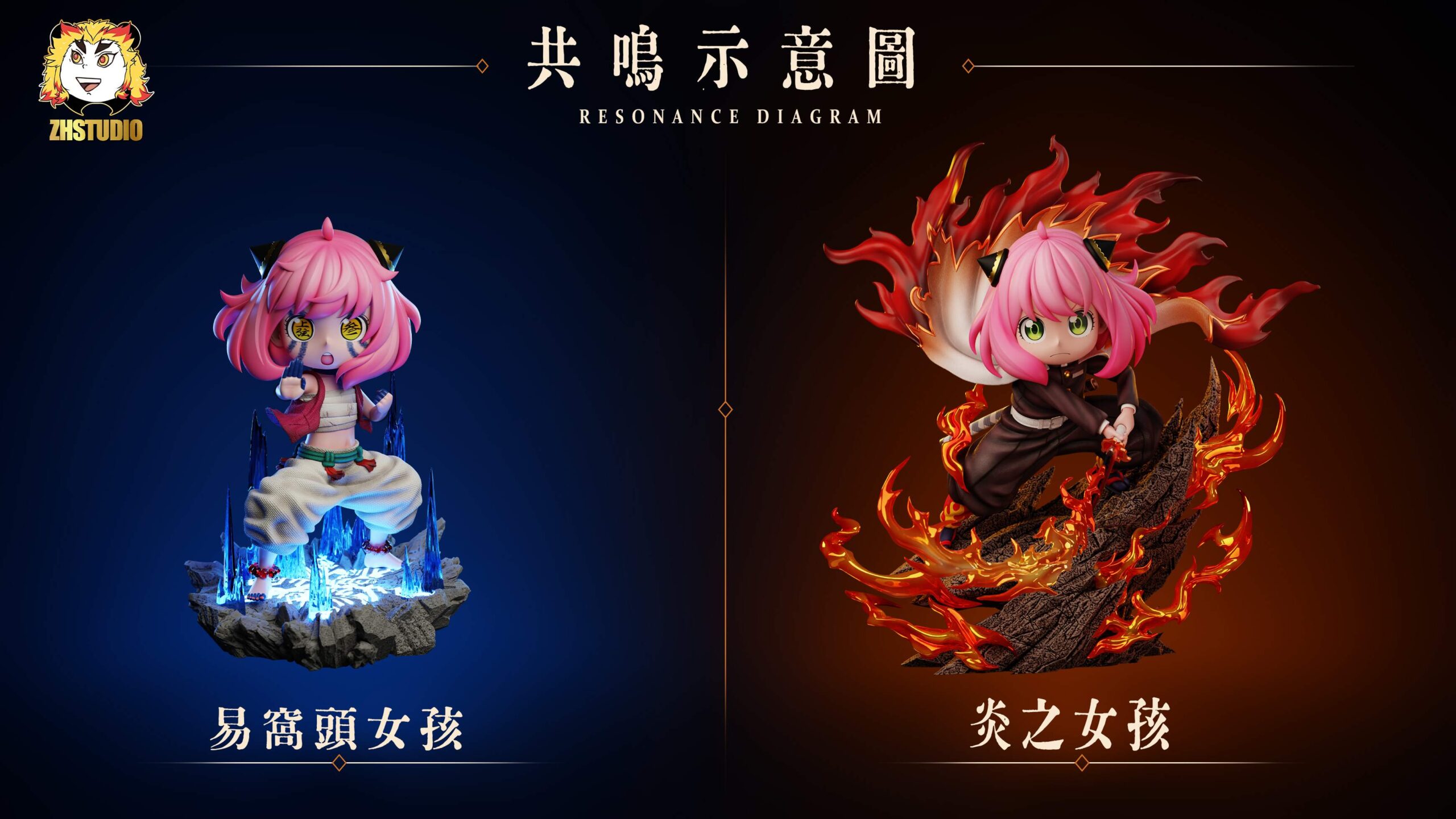 ZH Studio Spy X Family Anya Forger Statue