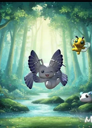 pokemon Morphomon, Pupumon and Puroromon  Mei Du Sha