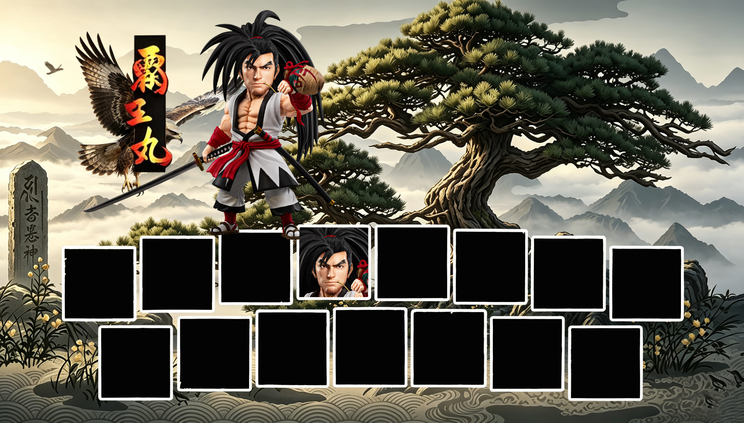 TOY Studio Samurai Shodown Haohmaru Statue