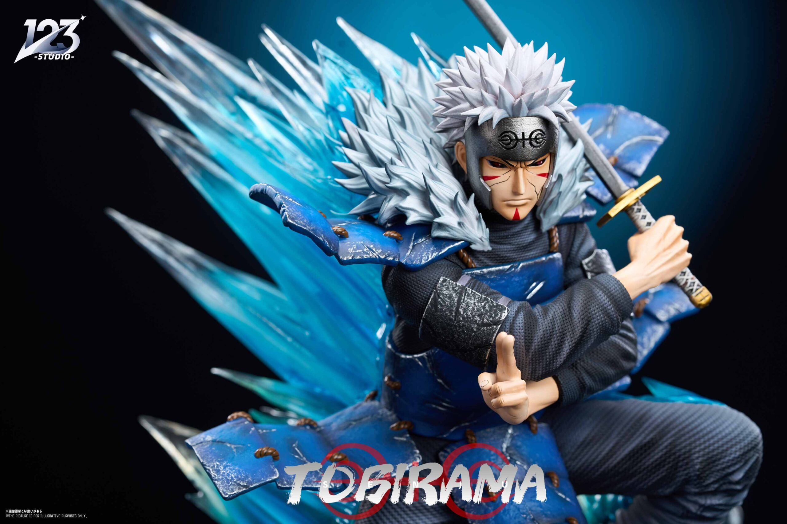 123 Studio Naruto Tobirama Senju Statue