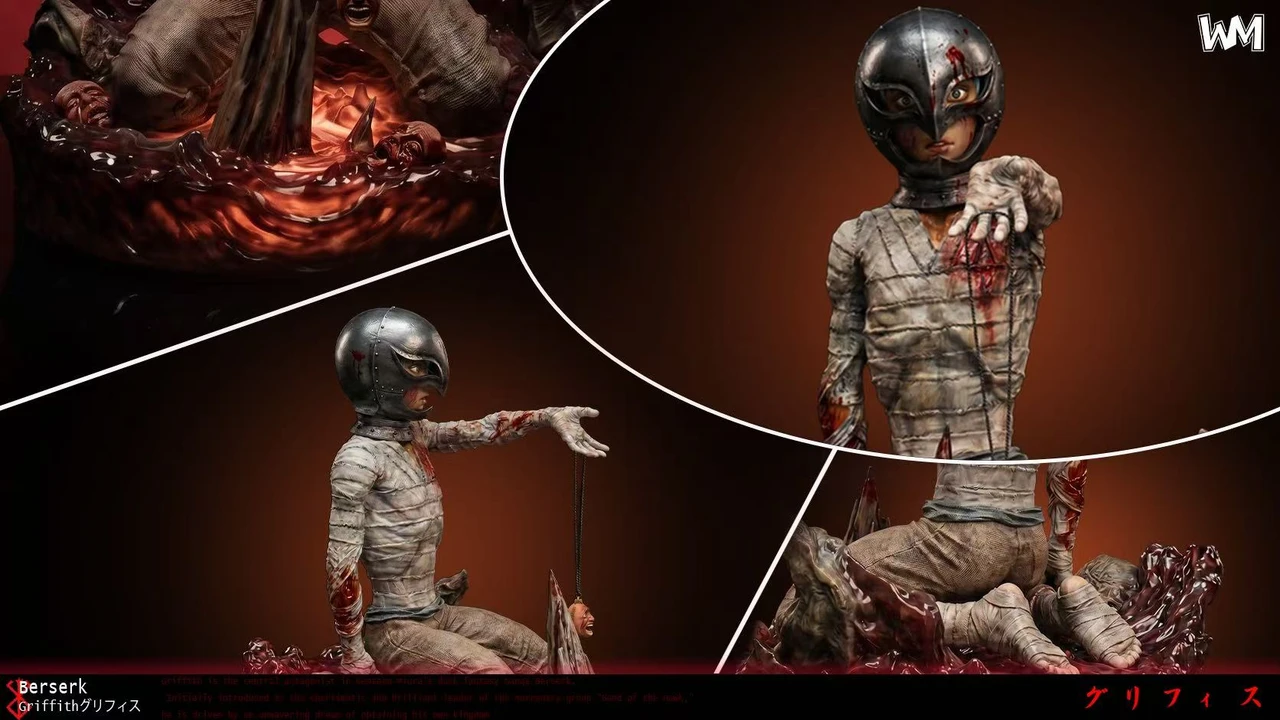 WM Studio – Griffith Berserk 1/6 Scale TOPGK Statue with LED