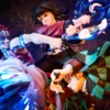 ANIPLEX Demon Slayer Akaza Giyu Tomioka Tanjiro Kamado