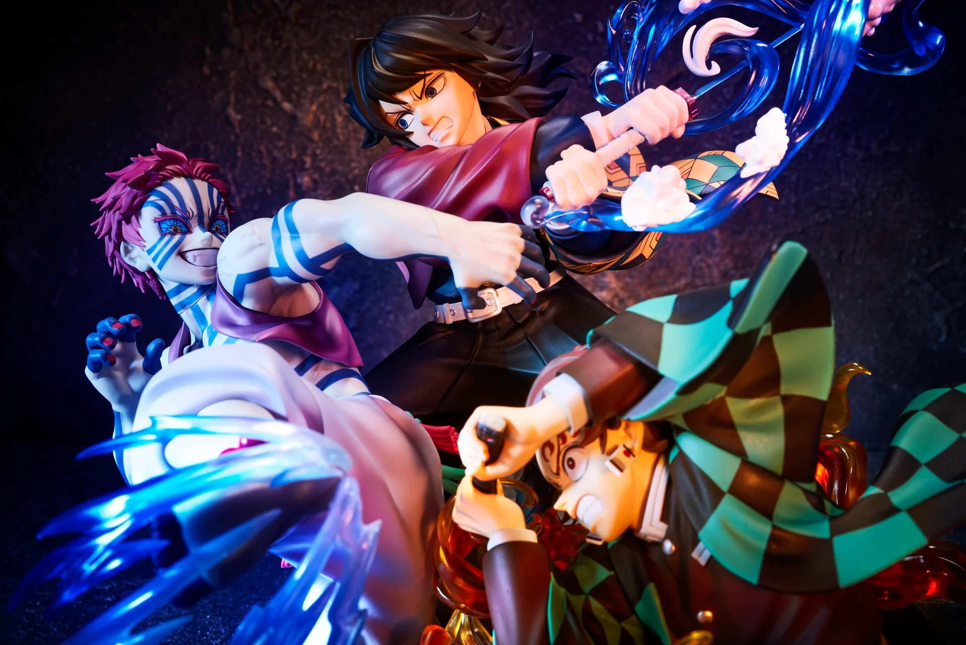 ANIPLEX Demon Slayer Akaza Giyu Tomioka Tanjiro Kamado
