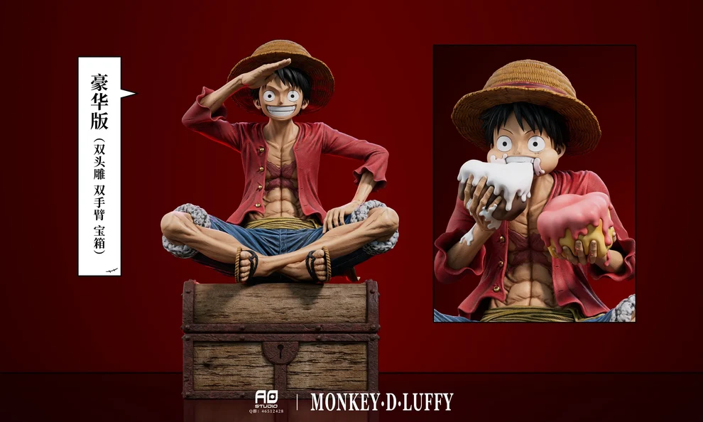 AO Studio – One Piece – Monkey D. Luffy – 1/6 & 1/3 Scale Statue (Limited Edition) - Image 4