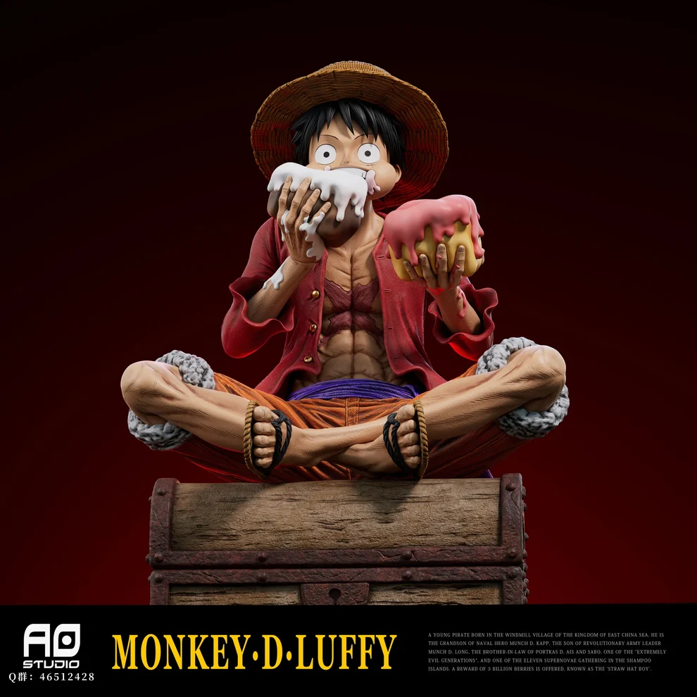 AO Studio – One Piece – Monkey D. Luffy – 1/6 & 1/3 Scale Statue (Limited Edition) - Image 2