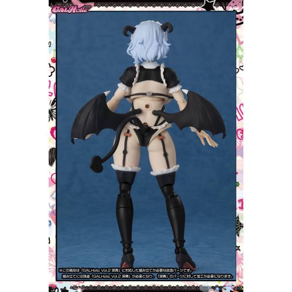Amakuni – GALHolic Vol.2 Miao 1/10 Resin Kit TOPGK Succubus Maid Dress Up Optional Parts