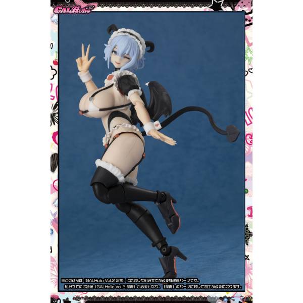 Amakuni – GALHolic Vol.2 Miao 1/10 Resin Kit TOPGK Succubus Maid Dress Up Optional Parts