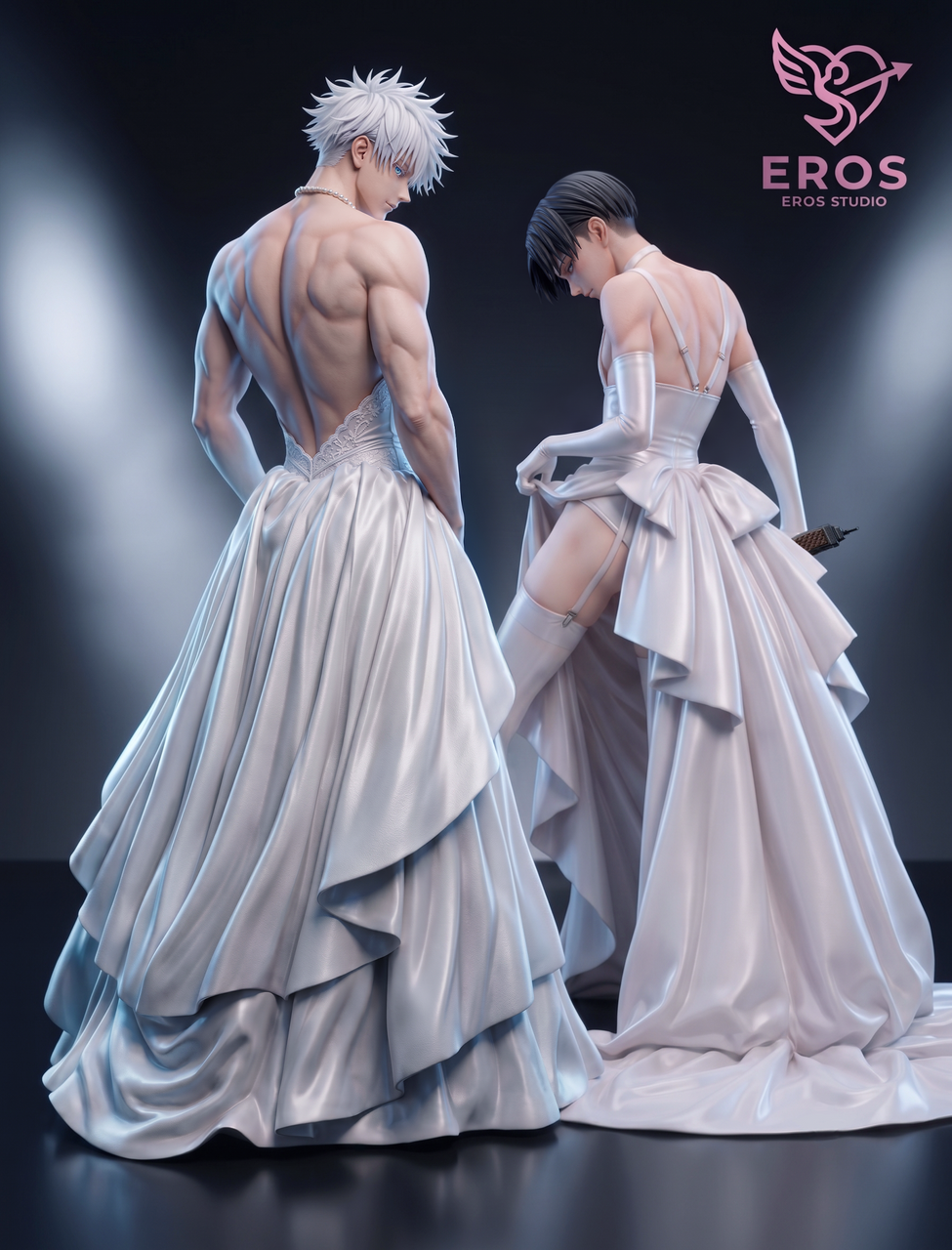 Attack on Titan Levi 16 Scale TOPGK Statue – Eros Studio