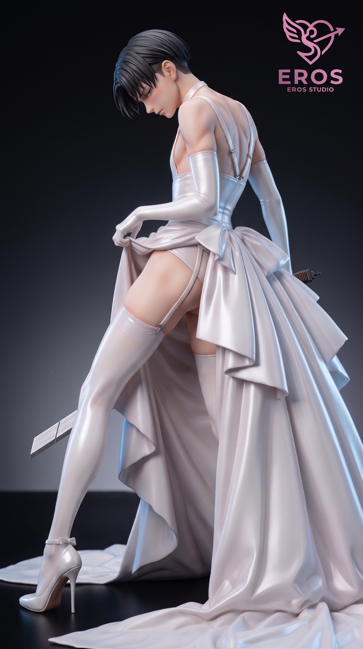 Attack on Titan Levi 16 Scale TOPGK Statue – Eros Studio