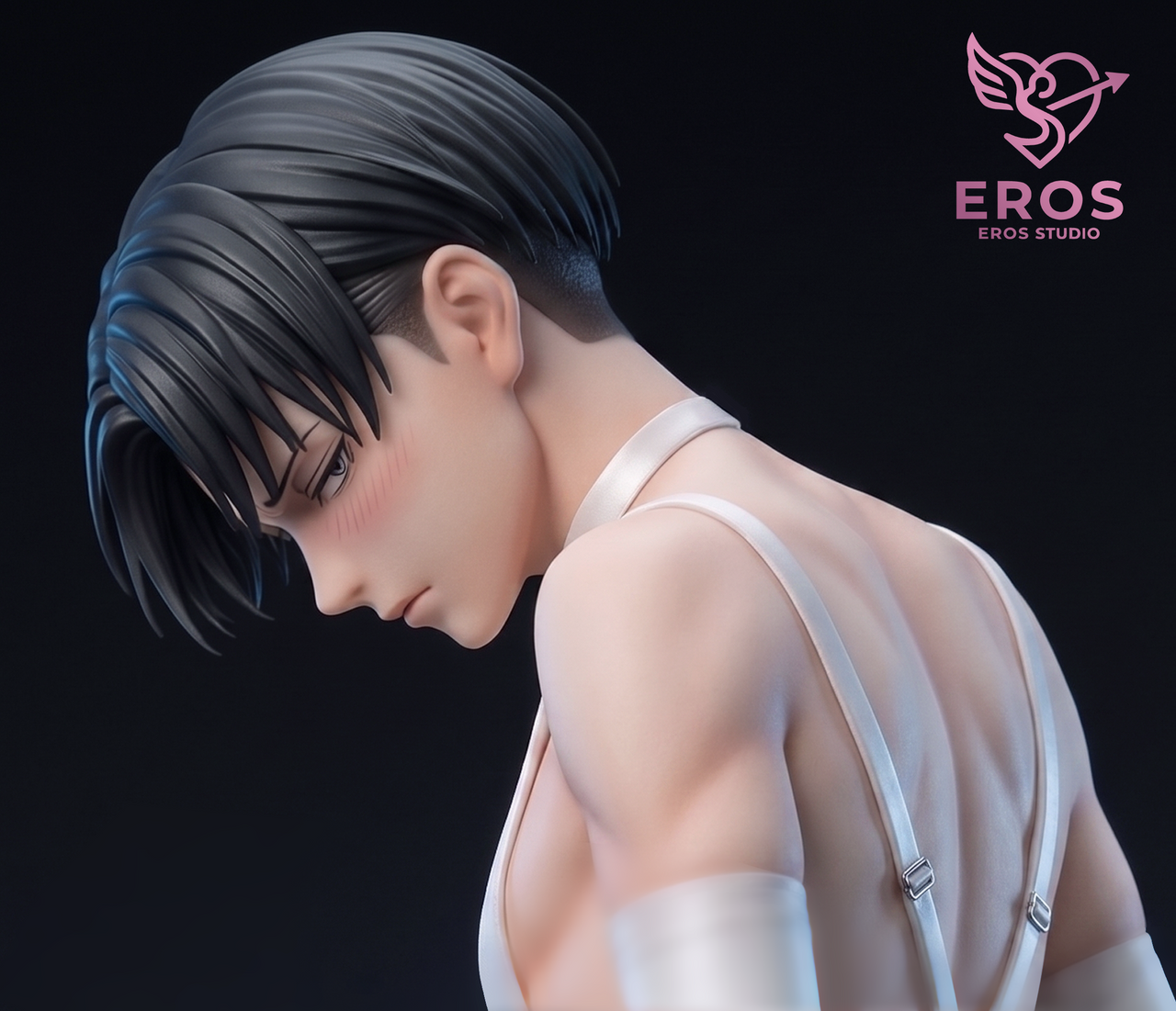 Attack on Titan Levi 16 Scale TOPGK Statue – Eros Studio