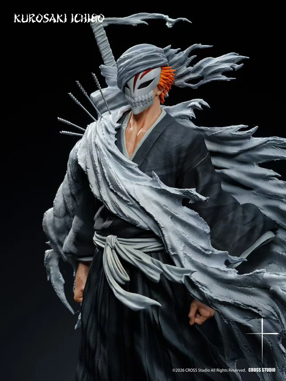 BLEACH Ichigo Kurosaki 16 Scale TOPGK Statue- Cross Studio