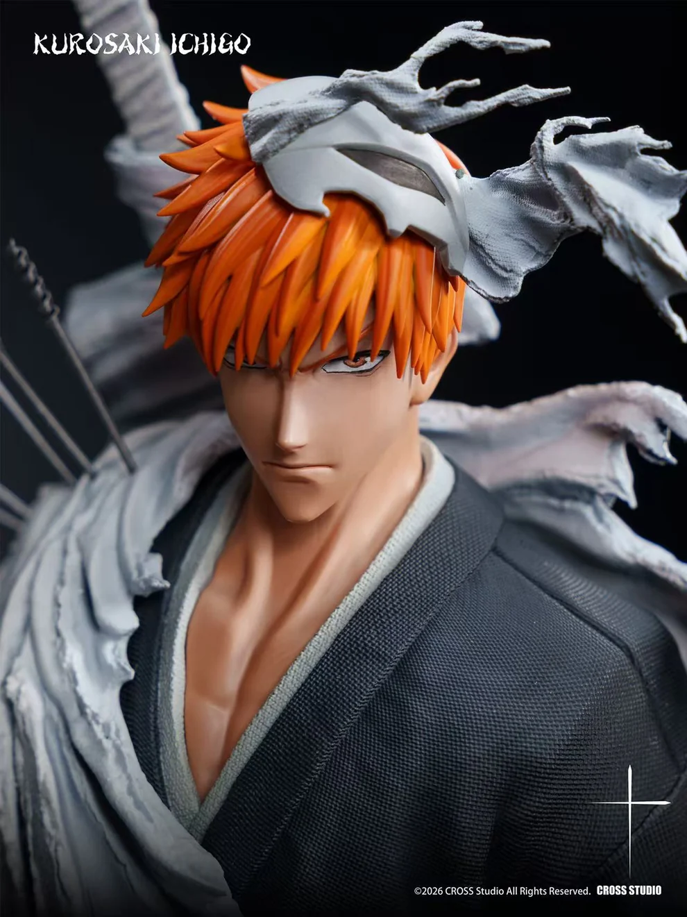 BLEACH Ichigo Kurosaki 16 Scale TOPGK Statue- Cross Studio