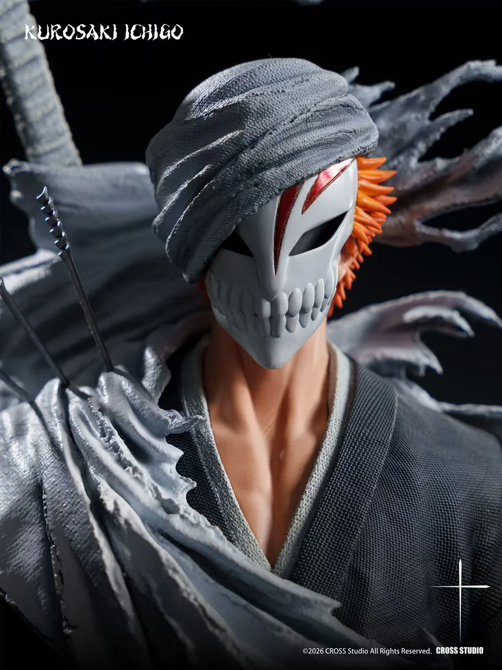 BLEACH Ichigo Kurosaki 16 Scale TOPGK Statue- Cross Studio