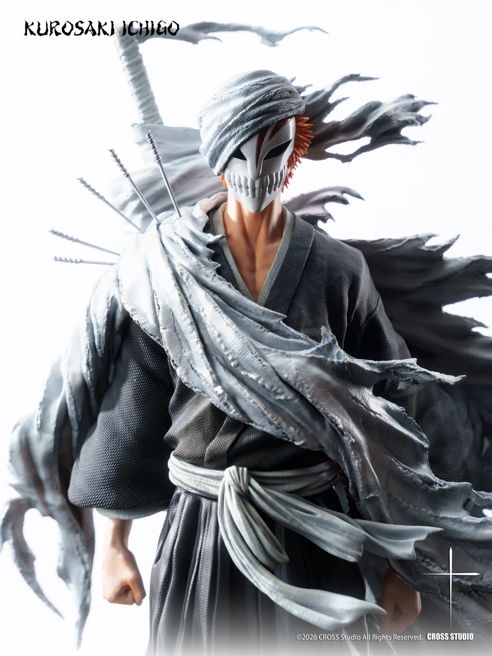 BLEACH Ichigo Kurosaki 16 Scale TOPGK Statue- Cross Studio