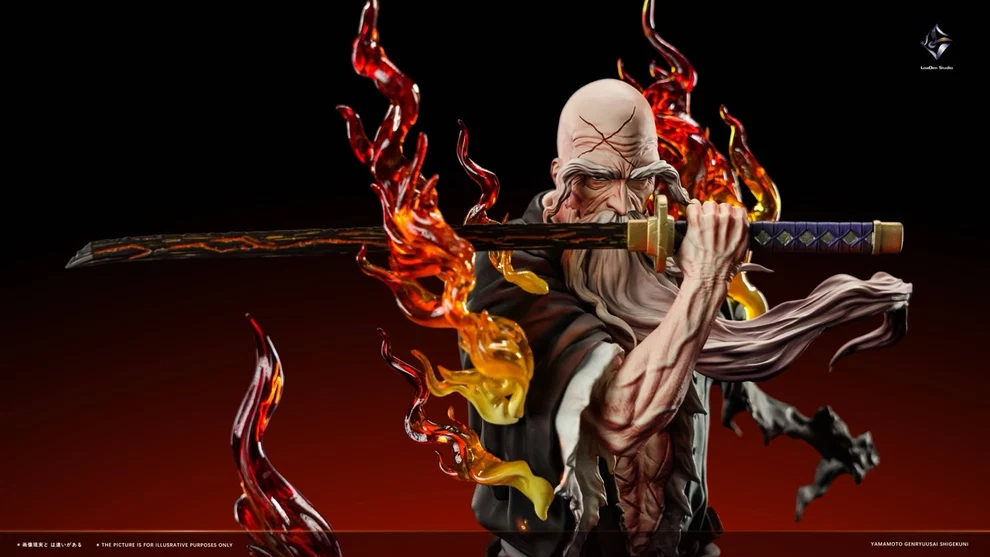 BLEACH Yamamoto Genryuusai Shigekuni 16 Scale TOPGK Statue-LoaDen Studio