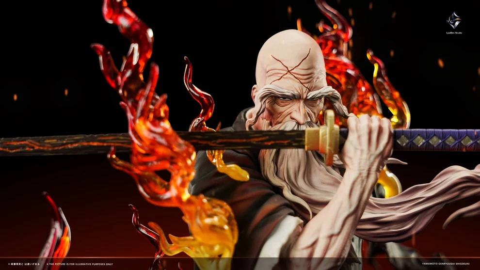 BLEACH Yamamoto Genryuusai Shigekuni 16 Scale TOPGK Statue-LoaDen Studio