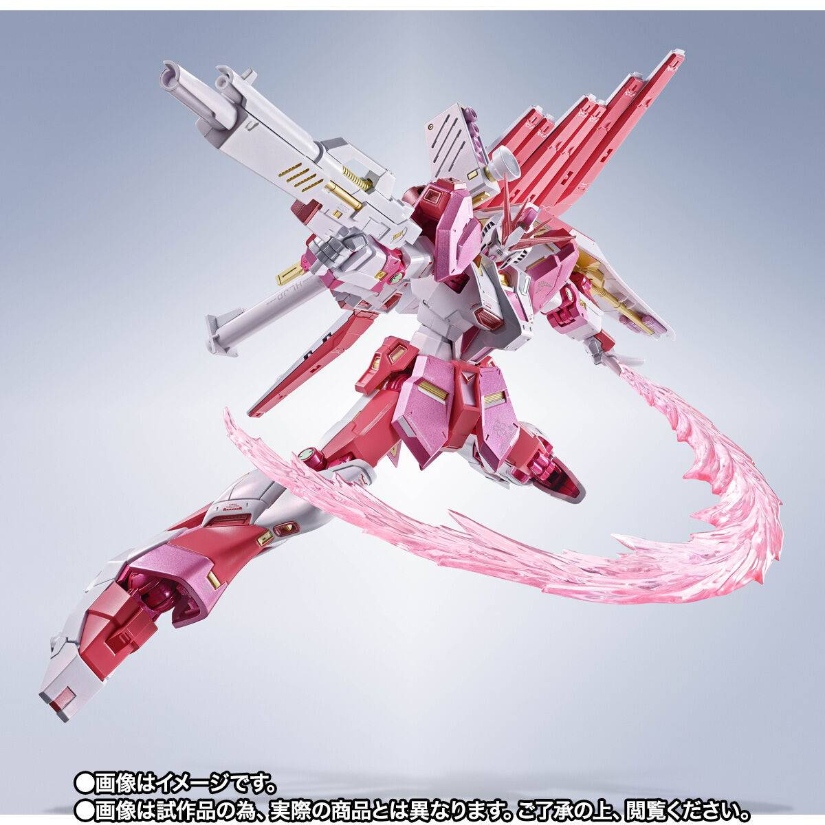 Bandai – Mobile Suit Gundam – RX-93 ν Gundam (Sakura Miko Ver.) – Metal Robot Spirits Limited Edition Figure - Image 3
