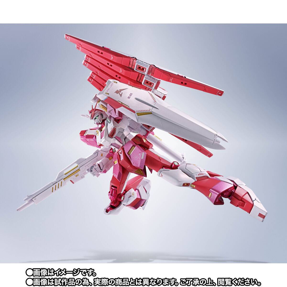 Bandai – Mobile Suit Gundam – RX-93 ν Gundam (Sakura Miko Ver.) – Metal Robot Spirits Limited Edition Figure - Image 2