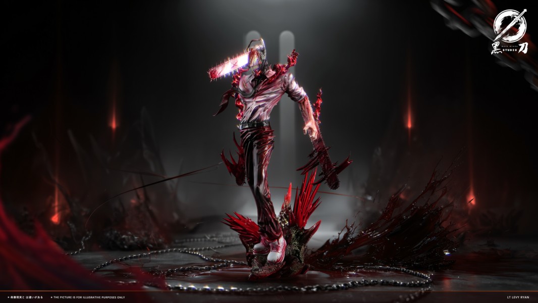 Black Blade Studio Chainsaw Man Denji Statue