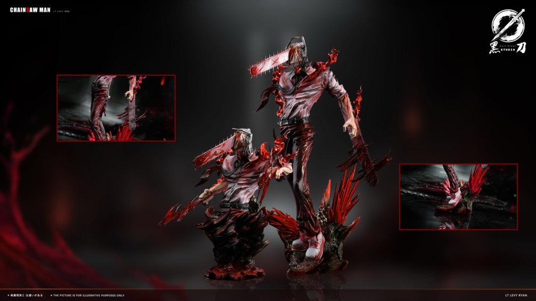 Black Blade Studio Chainsaw Man Denji Statue